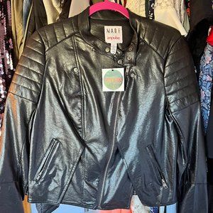 Like New Black Leather Jacket